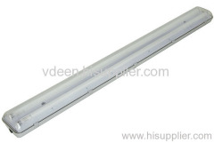 IP65 watertight fluorescent light fixture