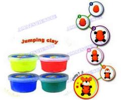 Jumping clay