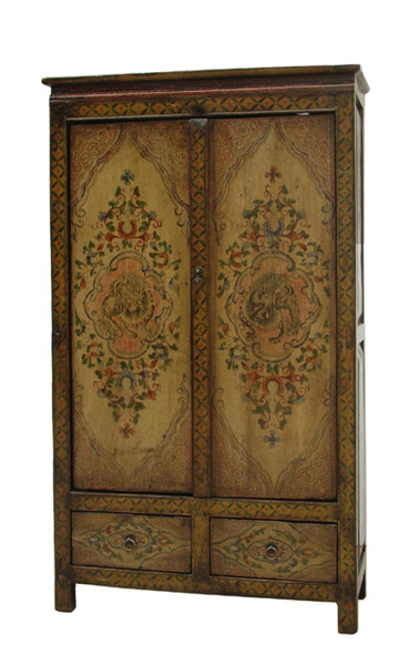 tibetan antiques cabinet