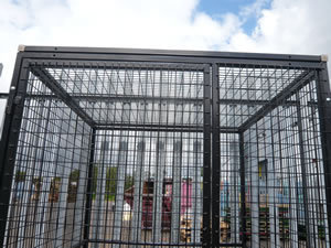 liquid gas cage panels