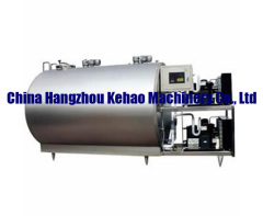 Milk cooling tank