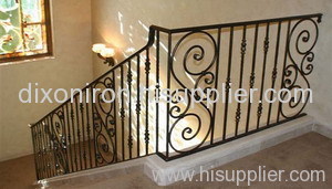 Wrought Iron Staircase Railing