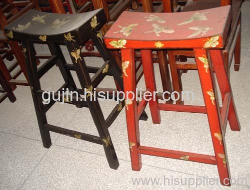 china reproduction painted stool