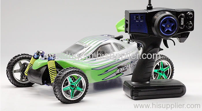 Exceed RC Forza Green 2-Speed Nitro Fuel Radio