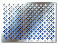 Perforated metal screen