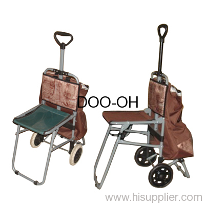 600D polyester shopping cart