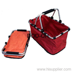 folding picnic lunch basket