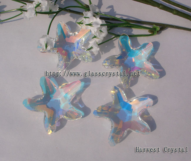 Crystal Sea Star Pendant