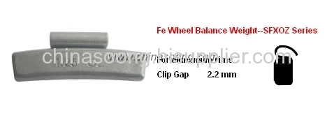 Fe Clip on weight