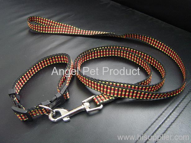 pet collar and leash