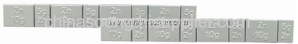 Zn Adhesive weight