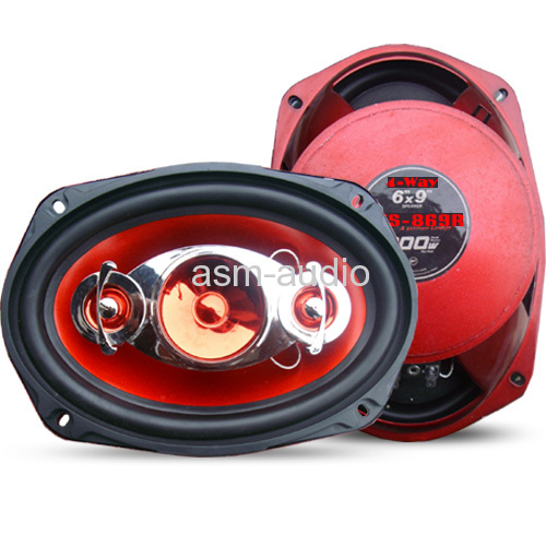 69inch Four-way Car Coaxial Speakers With Power 400 Watts