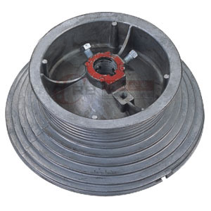 120' half cone pulley