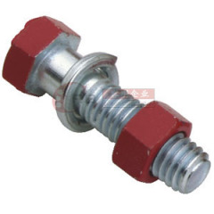 Nut / spring lock washer/ bolt