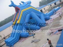 inflatable bouncer slide