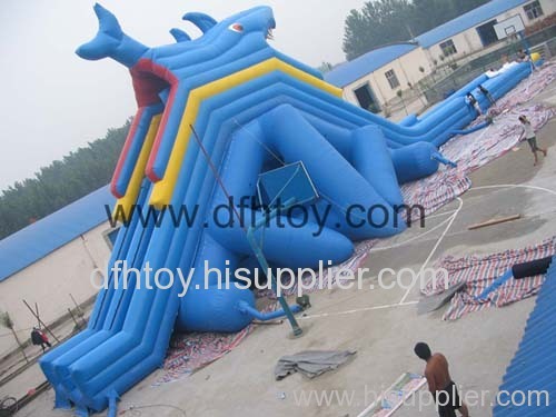 inflatable slide