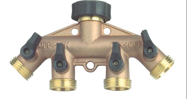 heavy-duty aluminum faucet manifold