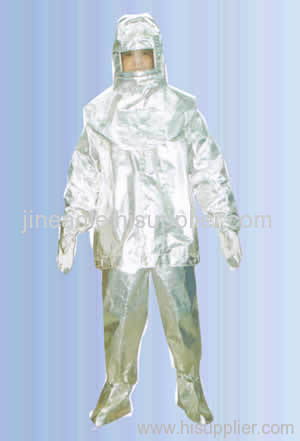 Heat insuitlation suit for fire-fighting