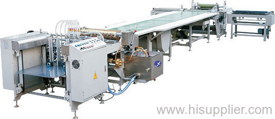 Semi-auto hard book making machine