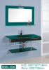 Glass Basin cabinet