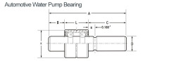 Water Pump Bearing