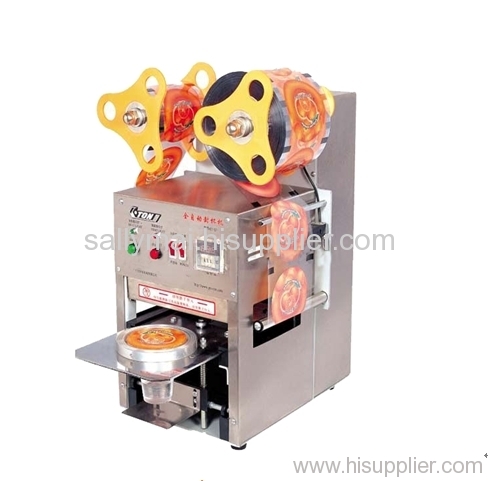 plastic cup sealing machine