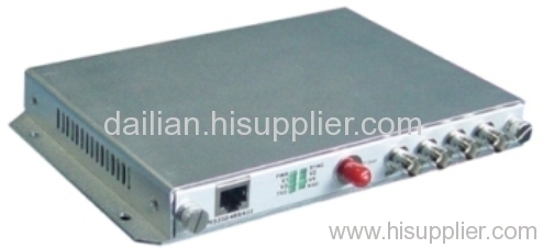 4 Channels BNC To Fiber Video Converter