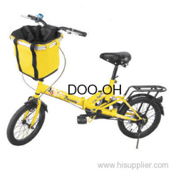 folding bike shopping basket