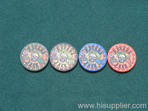ceramic poker chips