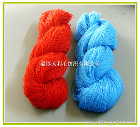 Dyed Acrylic knitting Yarn