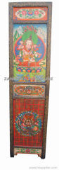 Tibetan style screen