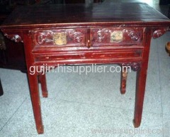 Old carving shandong desk