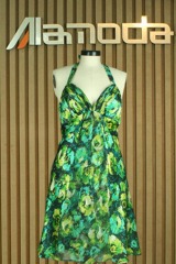 Spring  Silk Dress