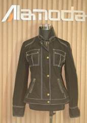 Ladies Cotton Nylon Jackets