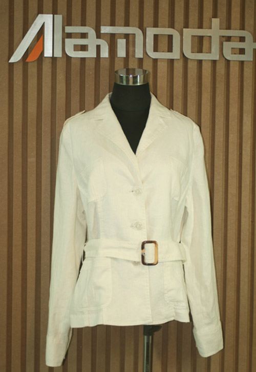 Linen single color Jacket