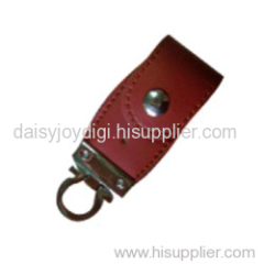 leather USB drive