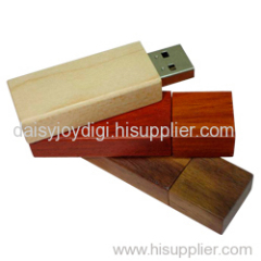 wooden USB flash drive