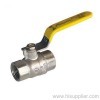 UL Approved FPT/FPT Full Port Ball Valve With Steel Lever Handle Nickel Plated