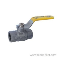 UL/CSA female nickel oated ball valve