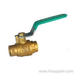 UL &CSA Approved solder Full Port Ball Valve