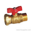 3/4'' ACS Approved Male/Swivel Nut Full Port Water Valve With Aluminum T Handle