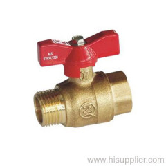 ACS Approved M/F Ball Valve With Aluminum hanlde