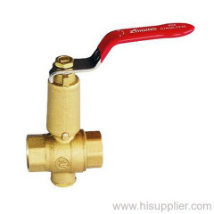 1/2''-2'' ACS Approved F/F Full Port Water Ball Valve With Steel Lever Handle Extended Stem