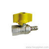 1/2''; F/Hose Brass Straight Valve With AL T handle 600WOG