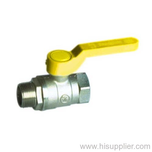 M/F Brass Ball valve Aluminum Handle Fire-resistant