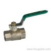 1/4''-4'' F/F Full Port Brass Ball Valve With Steel Lever handle Ni Plating