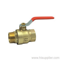 F/M Full Port Brass Ball Valve With Adjustable Packing Nut