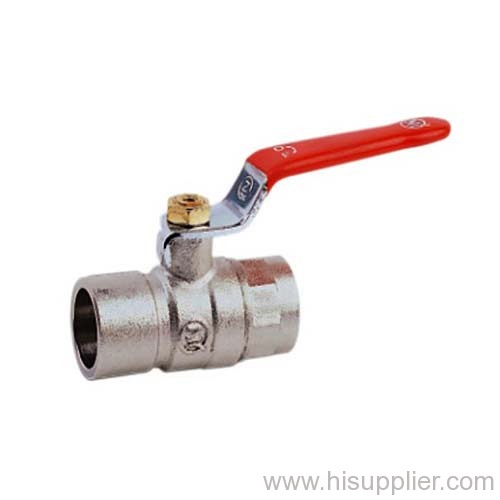 CxC Reduce Port Ball Valve WIth Steel Handle 400WOG