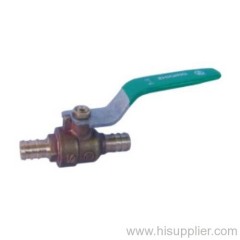 Brass pex ball valve