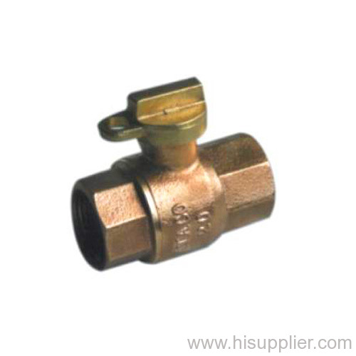 bronze ball female valve